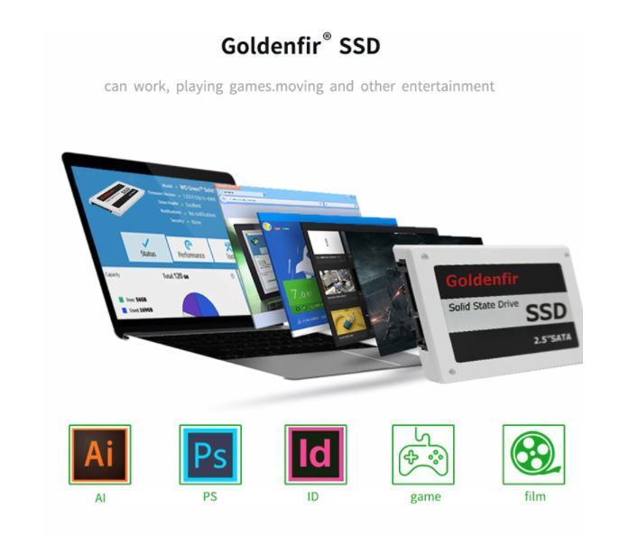 新品 SSD 512GB Goldenfir SATA3 6 0Gbps 未開封 ノートPC デスクトップPC 内蔵型 パソコン 2 5インチ 高速 NAND TLC_画像8