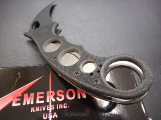 ナイフ　折り畳み　エマーソン　カランビット　EMERSON PRODUCTION KARAMBIT シリアル有りです。_画像6
