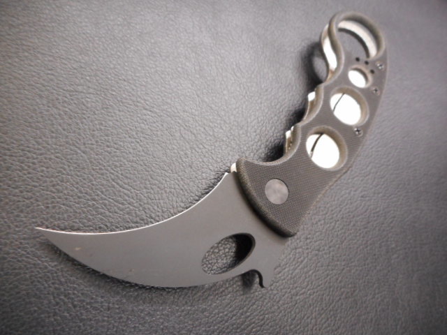 ナイフ　折り畳み　エマーソン　カランビット　EMERSON PRODUCTION KARAMBIT シリアル有りです。_画像8
