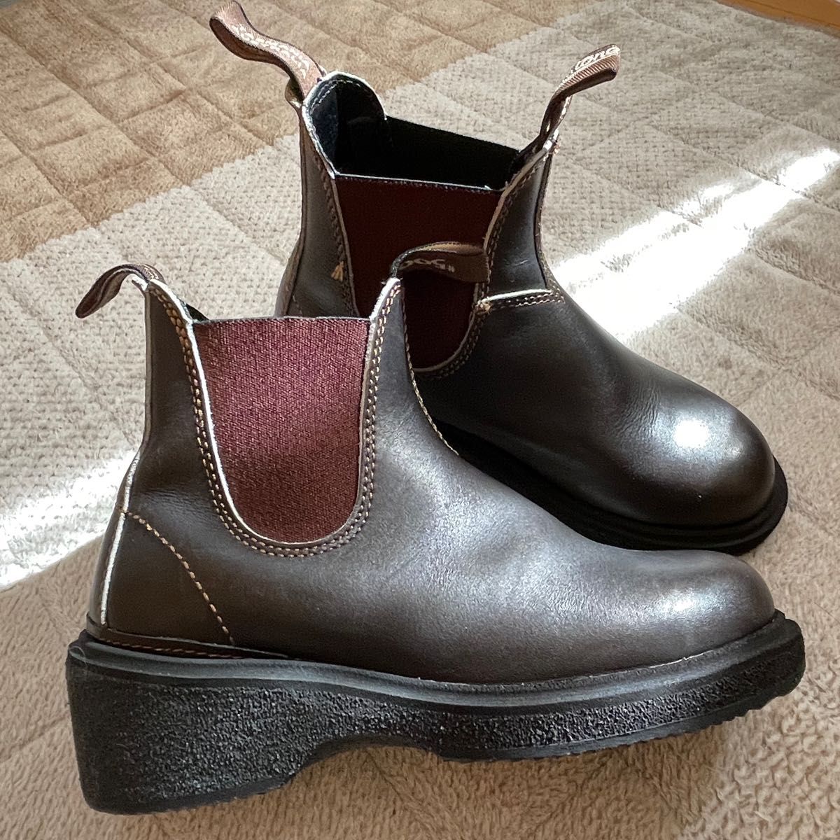 Blundstone ブランドストーン  サイドゴアブーツ ブラウン　23.5cm