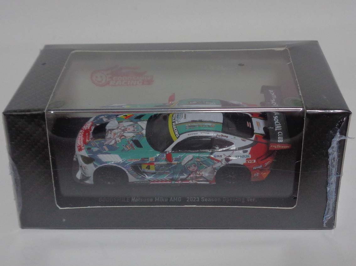 1/64【スパークモデル】グッドスマイル 初音ミク AMG（2021・2023）スーパーGT Ver.　2台セット_画像4