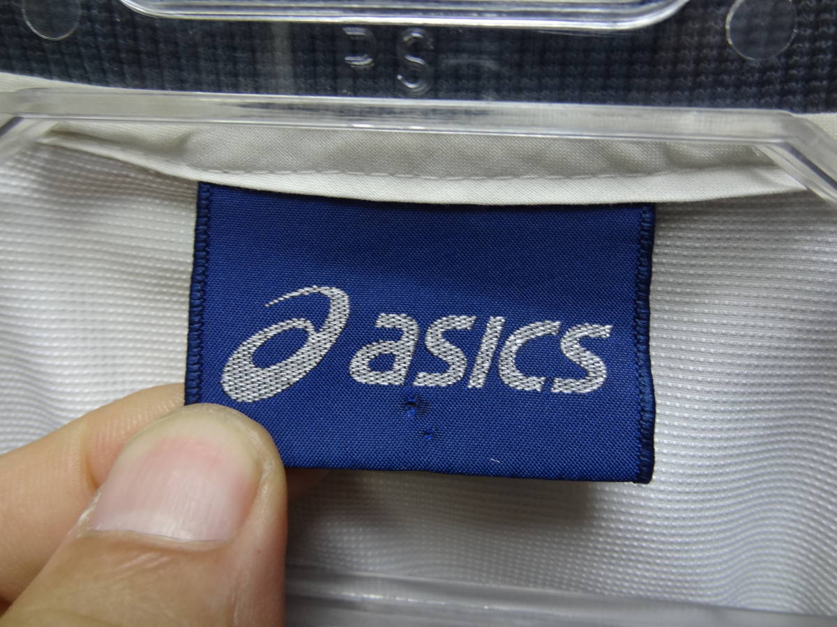 全国送料無料 正規品 アシックス ASICS メンズ ポリエステル100％通気性の良いジップアップウィンドブレーカージャンパー S