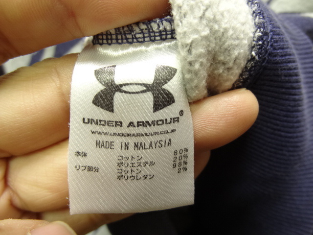 全国送料無料 アンダーアーマー UNDER ARMOUR 子供服キッズ男＆女の子 プリント スウェットシャツ トレーナー 150(YLG)_画像6