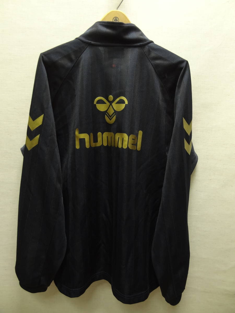 全国送料無料 ヒュンメル hummel SSK製 子供服キッズ 男＆女 ポリエステル100%素材 サッカー 長袖 ジャージトップス 160_画像9