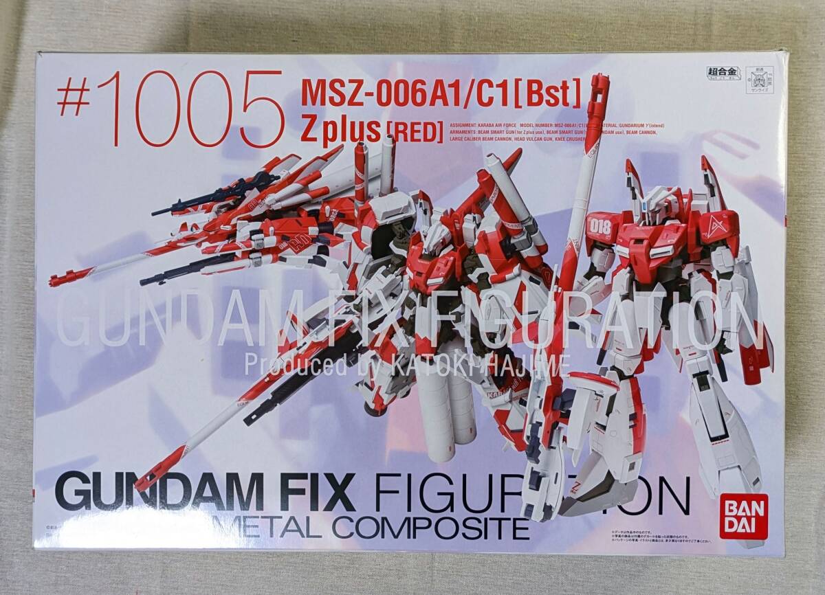 バンダイ GFF メタルコンポジット ＃1005 ゼータプラス REDの画像1