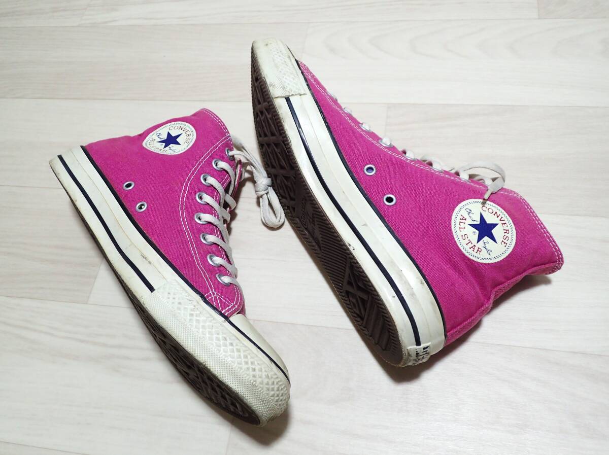 ☆CONVERSE ALLSTAR　☆コンバース オールスター　☆IC1313　☆クラシックHi　☆ハイカットスニーカー☆ラズベリーピンク☆サイズ9　 　_画像4