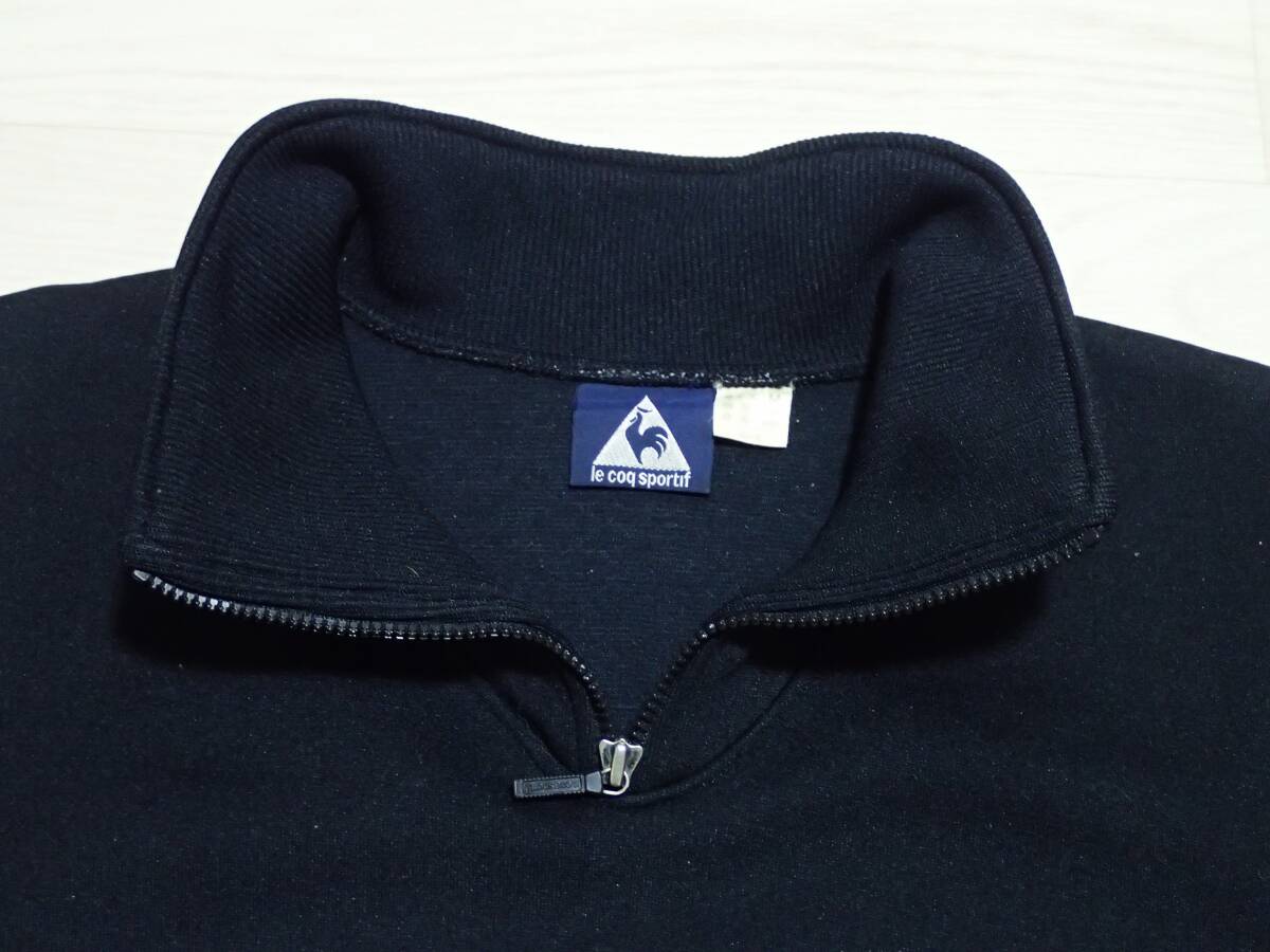 ☆le coq sportif　☆ルコック　☆スポーツウエア　☆ゴルフウエア　☆ハーフジップ　☆モックネックトレーナー　☆プルオーバー　☆M_画像4