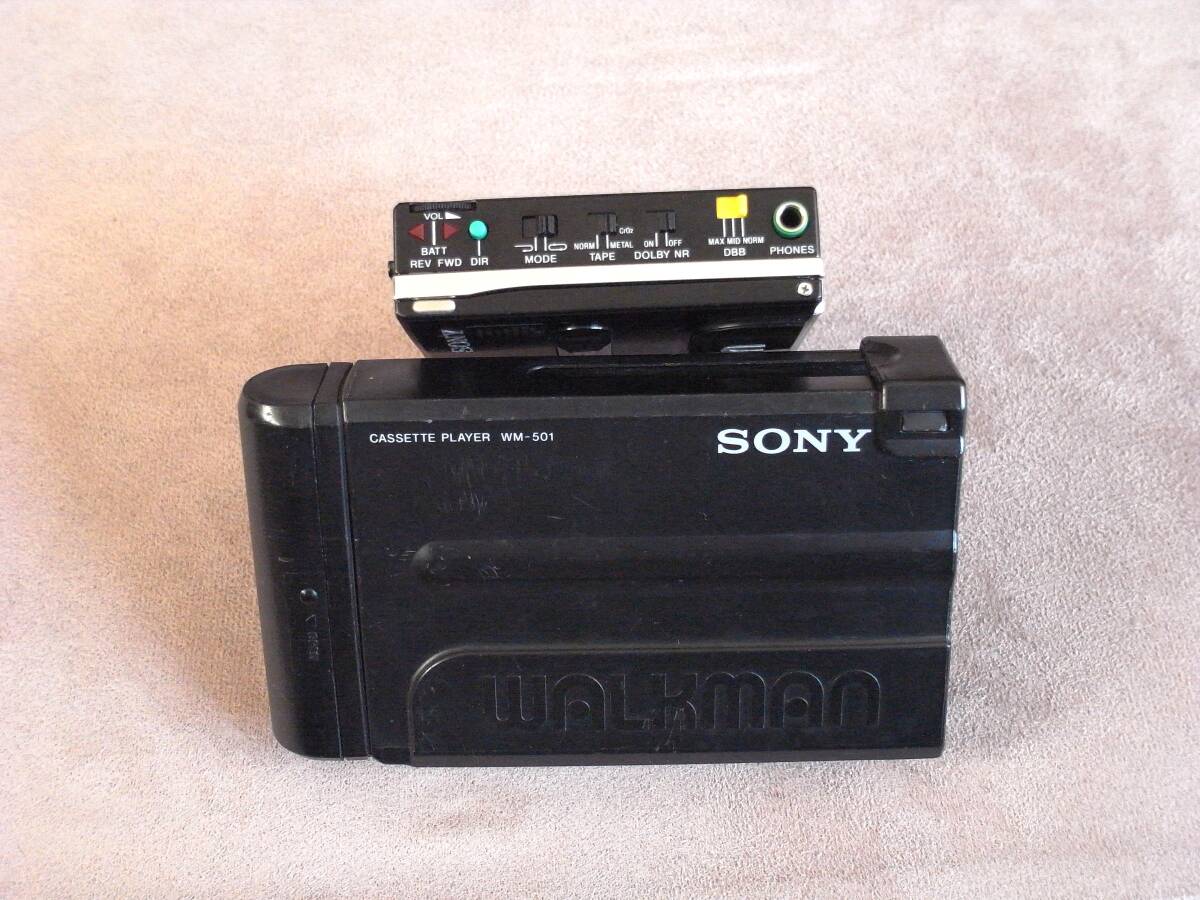 ●昭和レトロ　SONY WALKMAN WM-501 ジャンク品_画像5