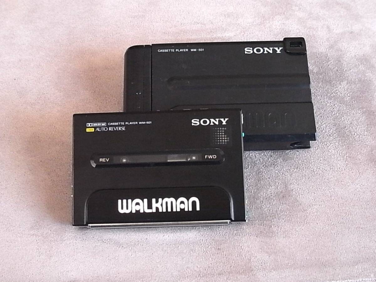 ●昭和レトロ　SONY WALKMAN WM-501 ジャンク品_画像1