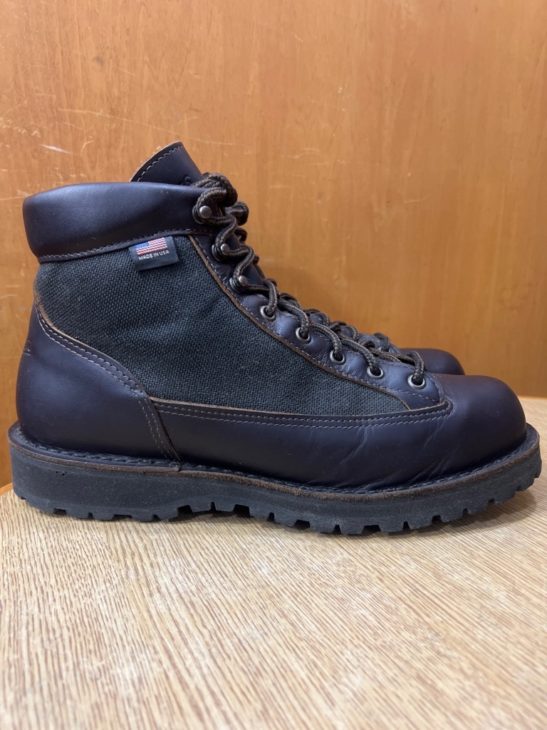 希少 DANNER LIGHT DARK BROWN 30478 ダナーライト ブーツ 9.5EE ゴアテックス 茶 ダークブラウン 米国限定モデル GORE-TEX R60323_画像3