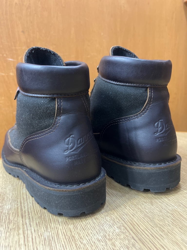 希少 DANNER LIGHT DARK BROWN 30478 ダナーライト ブーツ 9.5EE ゴアテックス 茶 ダークブラウン 米国限定モデル GORE-TEX R60323_画像8