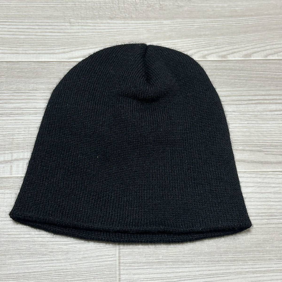 ☆人気商品☆ 沖縄 米軍放出品 JEEP CAP AMERICA BEANIE ニット帽 ビーニー オシャレ ファッション ブラック フリーサイズ (管理番号BCD68)_画像7