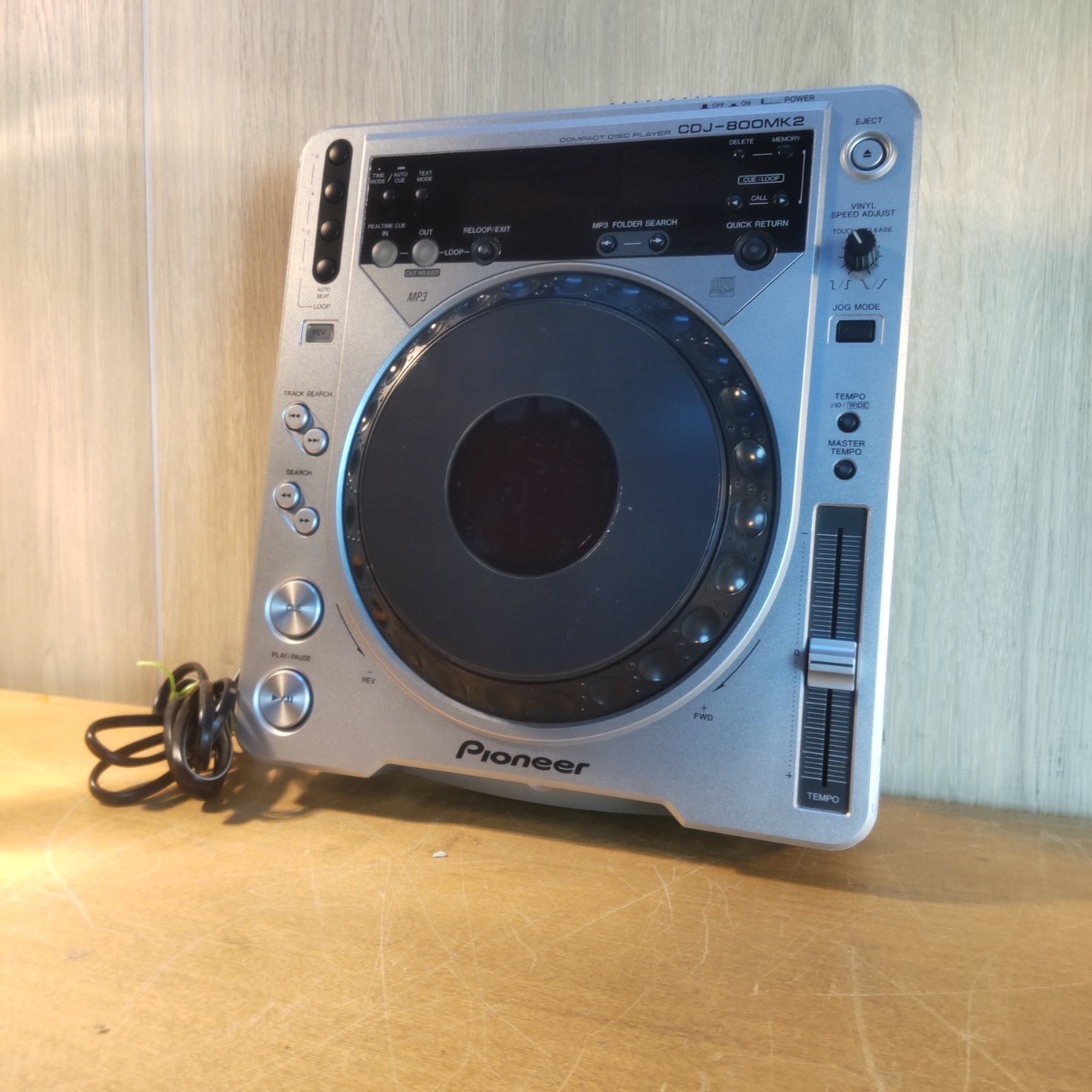 現状 Pioneer パイオニア CDJ-800mk2 CDJプレイヤー DJ用CDプレーヤー_画像1