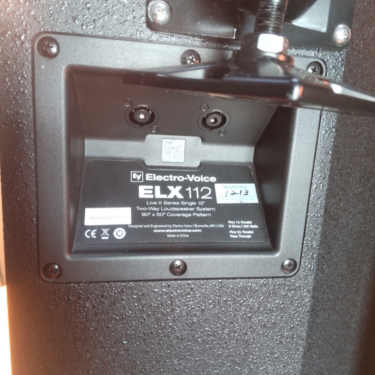 簡易動作確認済 金具付 Electro-Voice ELX112 EV エレクトロボイス スピーカー ペアの画像8
