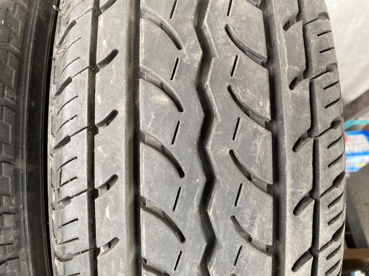 エ4577 送料無料☆深溝夏タイヤ BRIDGESTONE ブリヂストン JOB RY52 195/80R15 107/105L LT 2本価格 2020年製の画像4