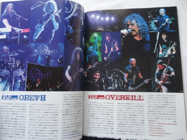 『METALLION VOL.61　「LOUD PARK 17」大特集！！』　平成２９年　シンコーミュージック・エンタテイメント_画像5