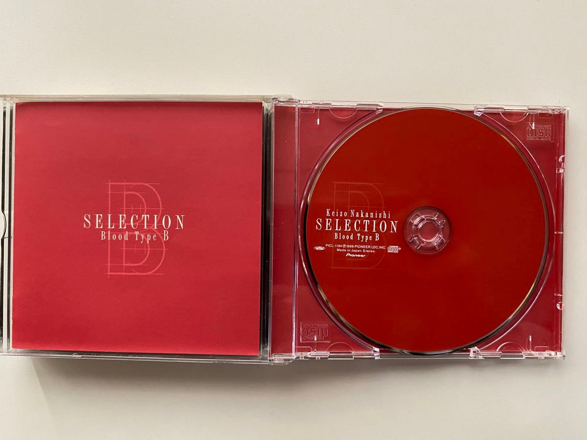 「中西圭三/SELECTION Blood Type[AB]」中西圭三　CD