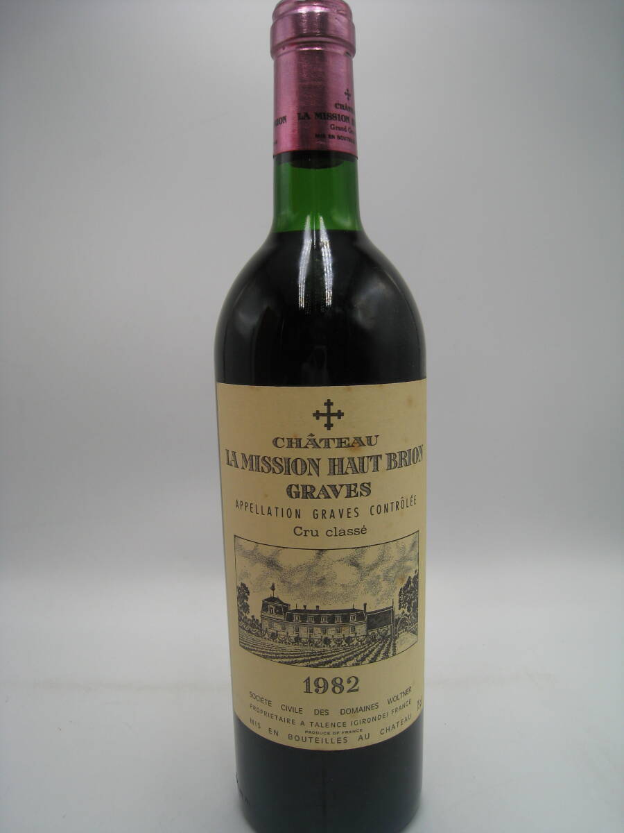 Chateau La Mission Haut Brion シャトー ラ ミッション オー ブリオン 1982 750ml 未開栓の画像1