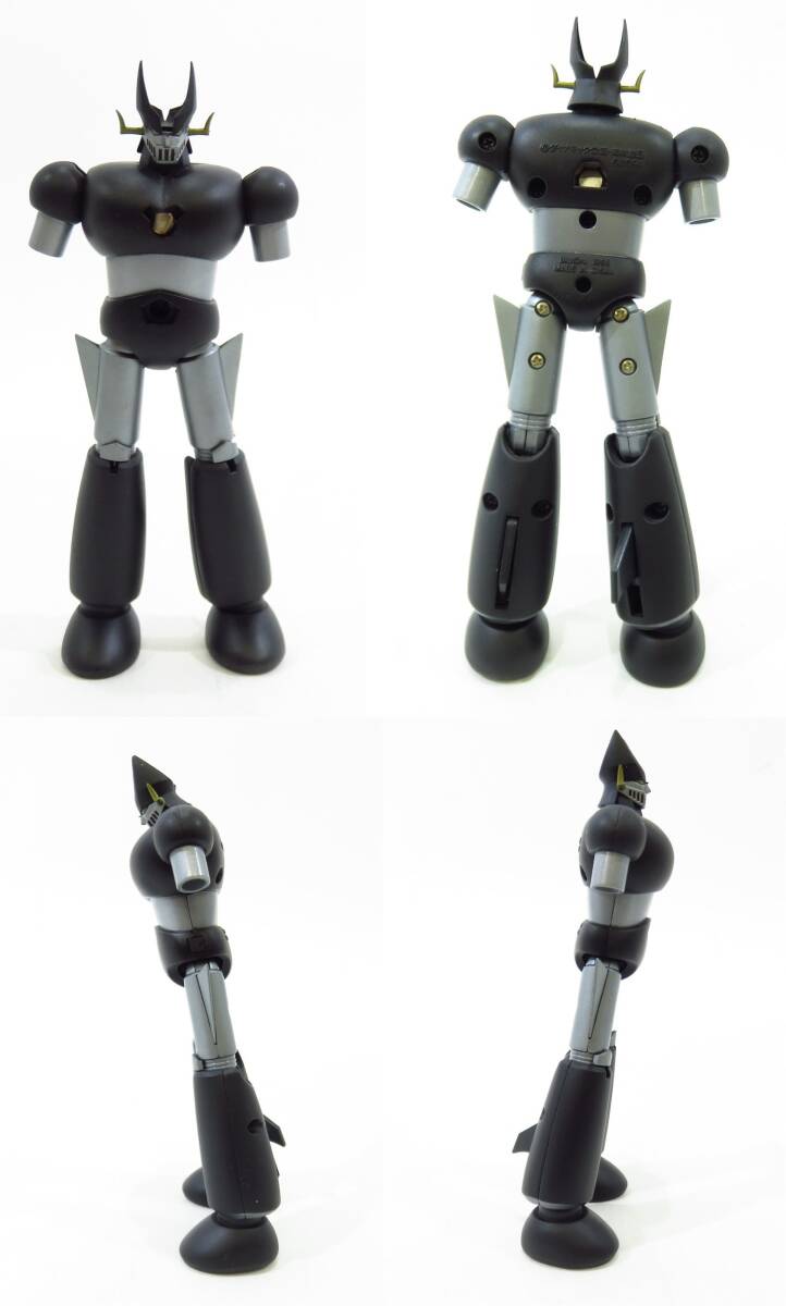 n4984k 【現状品】 超合金魂 GX-02B ブラックグレートマジンガー [限定版] 1/32スケール 剣鉄也フィギュア付属 [066-240326]_画像2