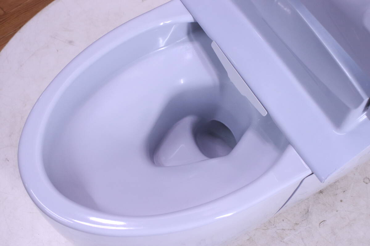 シャワートイレ付き 体型トイレ 便器 リモコン付き INAX LIXIL DT-CL114A/BB7 YBC-CL10S 2019年製 中古品 引き取り限定 値下げ■(F8937)の画像5