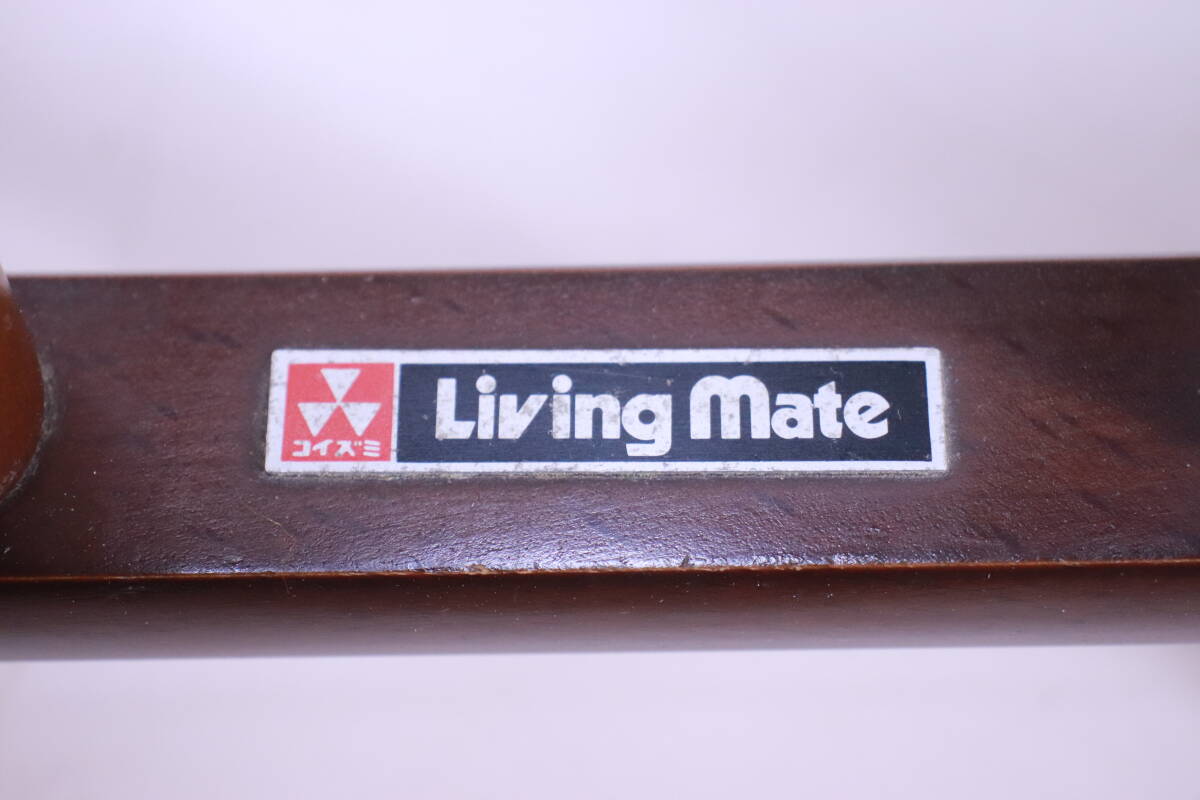  retro! Koizumi тапочки установить подставка для тапочек из дерева 6 пара минут Living Mate античный б/у текущее состояние товар #(F8943)