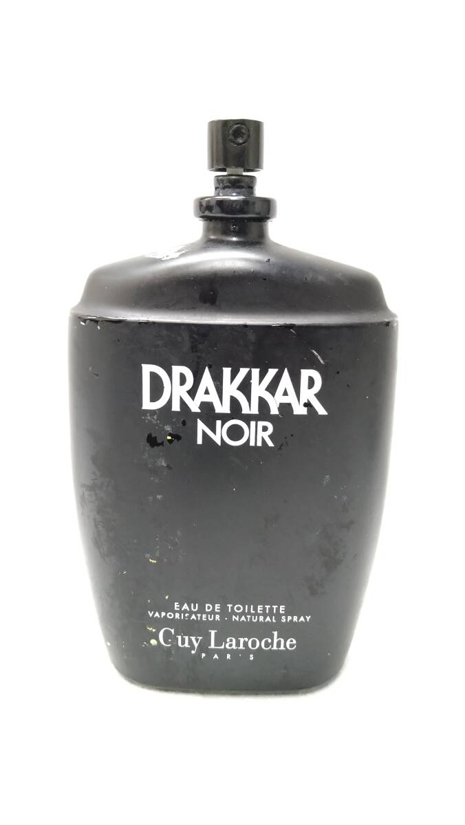 k1156 Guy Laroche ギラロッシュ DRAKKAR NOIR ドラッカー ノワール 香水 200ml 残量6割程度 製造時期等不明 現状品 60サイズ発送_画像1