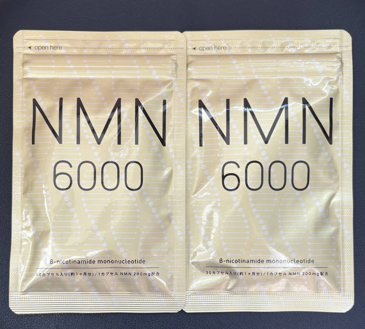 【送料無料】NMN 6000 約2ヶ月分(1ヶ月分30カプセル入×2袋) 日本製造 純度100%　サプリメント シードコムス_画像1