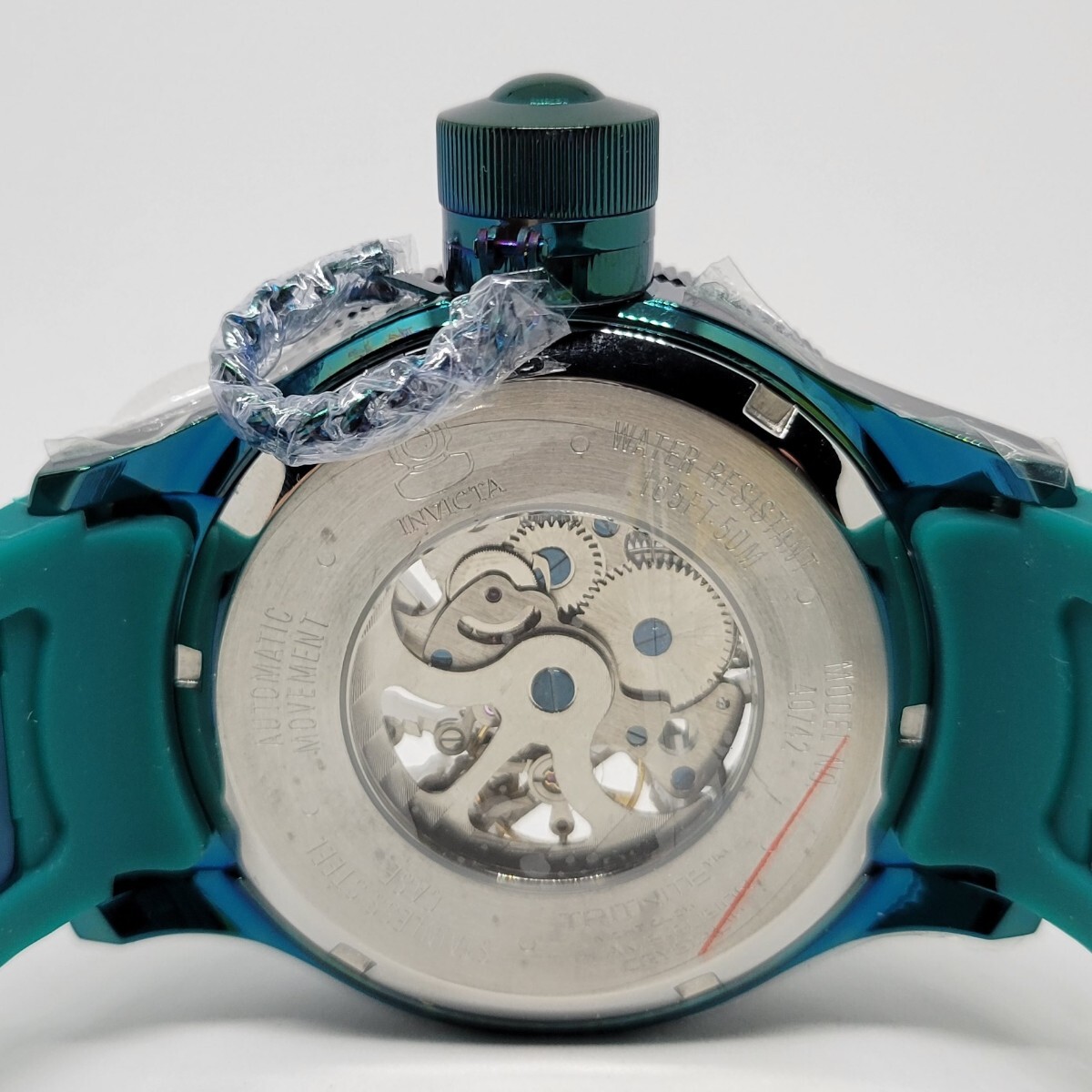 【多分思っているよりすごく緑(*＞∇＜)ノ】Invicta インビクタ 40742 51.5mm プロダイバー オートマチック スケルトンダイヤル グリーン