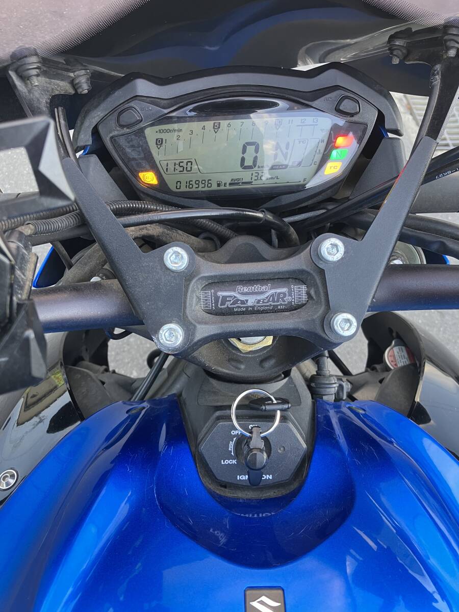 GSX-S1000 2019年式　車検R6.4.1　GT79B 17000km　茨城水戸　チェーン新品_画像2