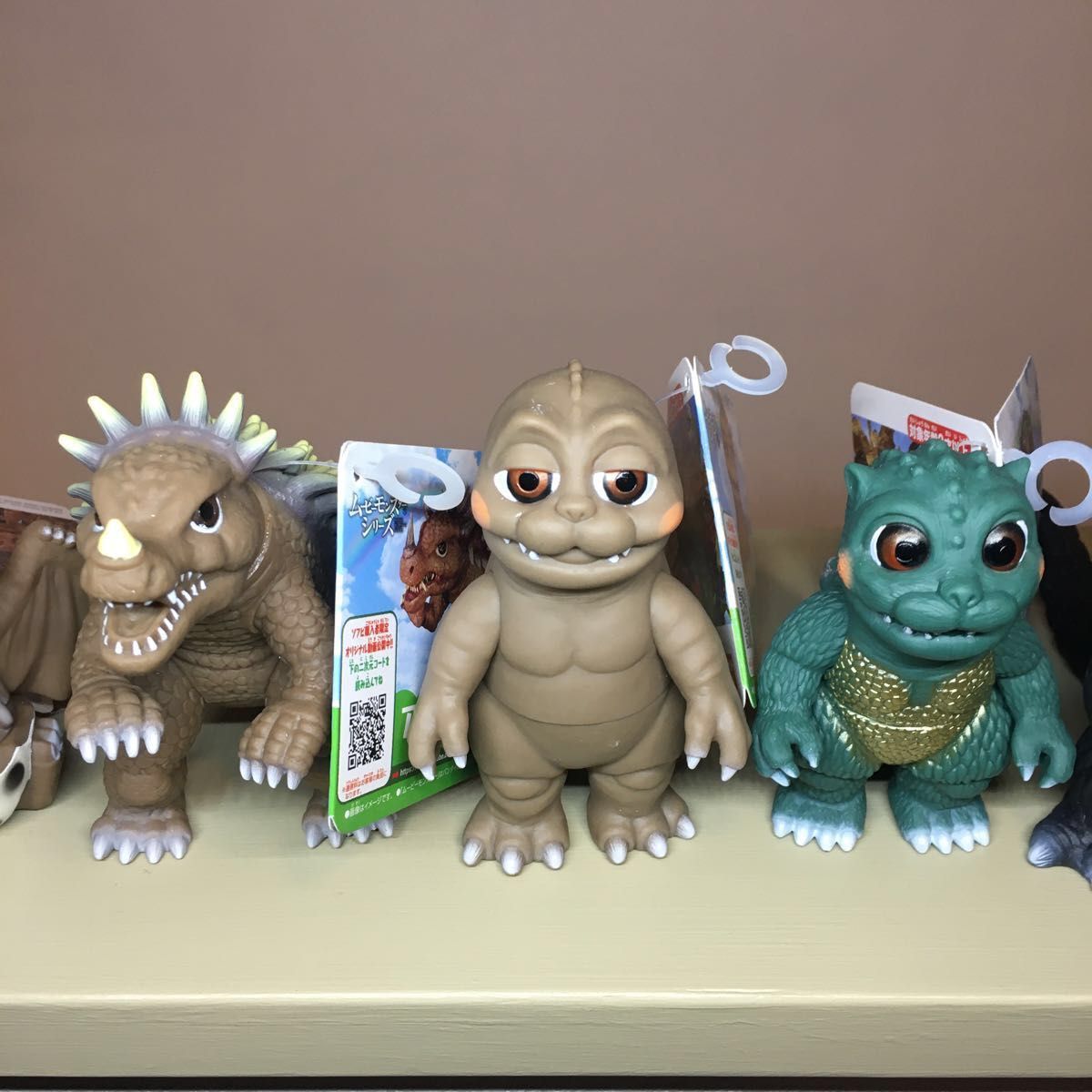 ァッション人気ブランドランキング ムービーモンスターシリーズ 怪獣人形劇 5体セット ゴジばん ゴジラ