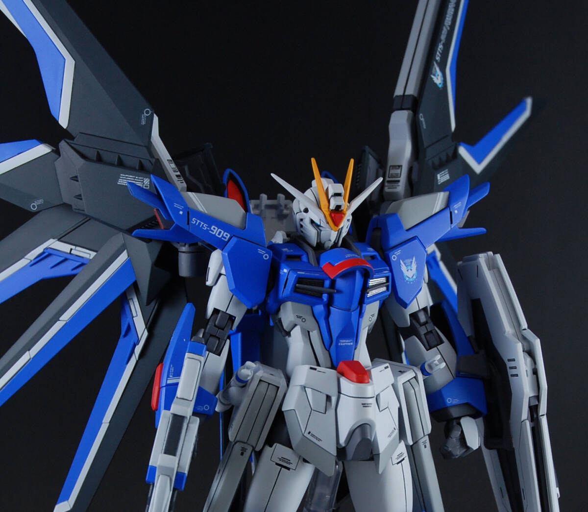 HG 1/144 ライジングフリーダムガンダム 塗装改修完成品 機動戦士ガンダムSEED FREEDOM HGCE ガンプラの画像4