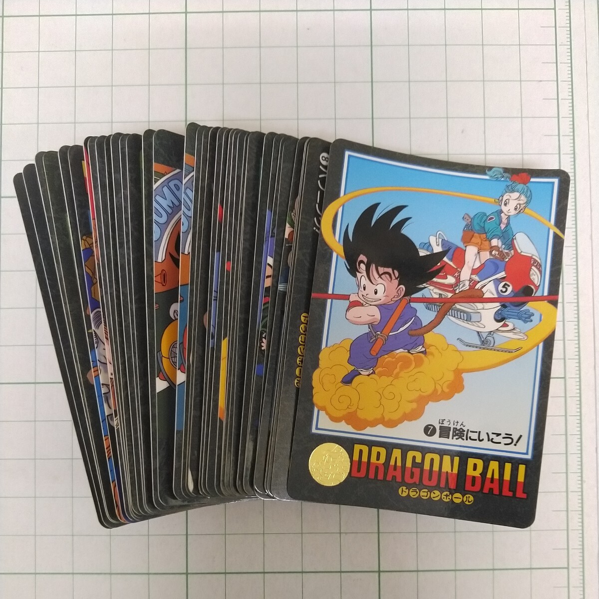 ノーマルコンプ カードダス ドラゴンボール ビジュアルアドベンチャー パート1 当時物 バンダイ BANDAI DRAGON BALL VISUAL ADVENTUREの画像1