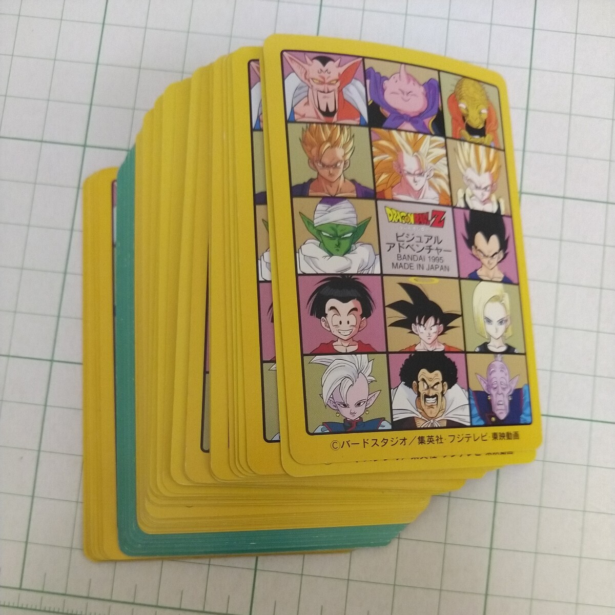 フルコンプ カードダス ドラゴンボール ビジュアルアドベンチャー'95 当時物 DRAGON BALL VSUAL ADVENTURE キラカード プリズム ノーマルの画像6