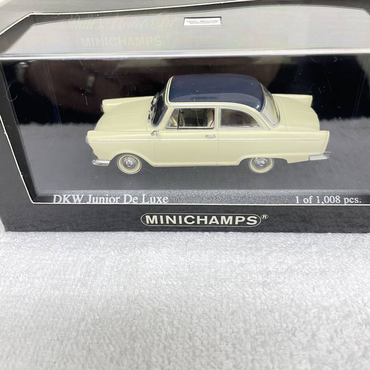 未展示　MINICHAMPS ミニチャンプス DKW Junior De Luxe ミニカー 1/43_画像3