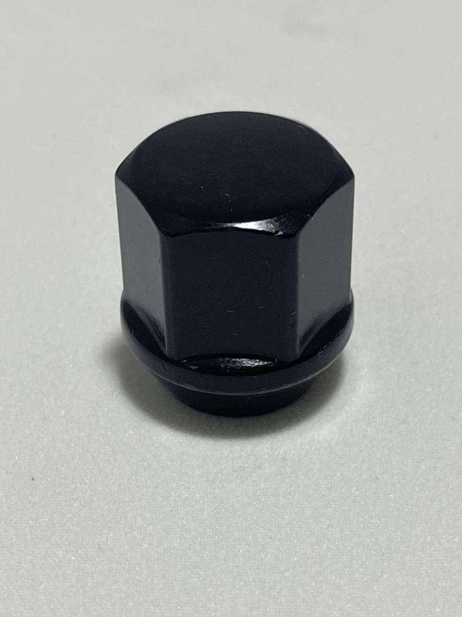 ブラックショートナット　19HEX ピッチ1.5 16個セット　全長23.5mm 送料370円～　ホンダ　N-53_画像1