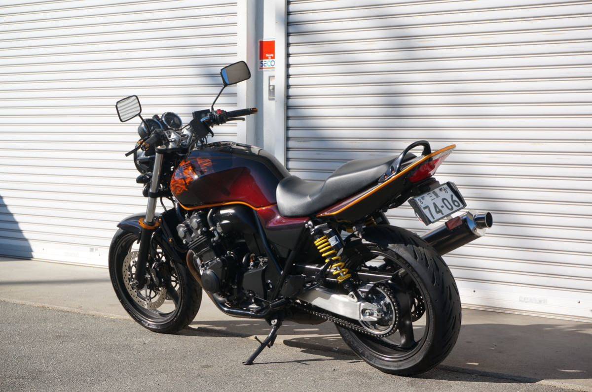 【カスタム】CB400SF モリワキマフラー 頭金0円月々16400円ローンで楽々支払い　車検2年付スーパーフォア　インジェクション　動画有り_画像6