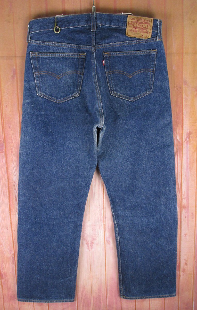 YP18338 Levi's リーバイス 501 ジーンズ デニムパンツ USA製 86年製 W34の画像2