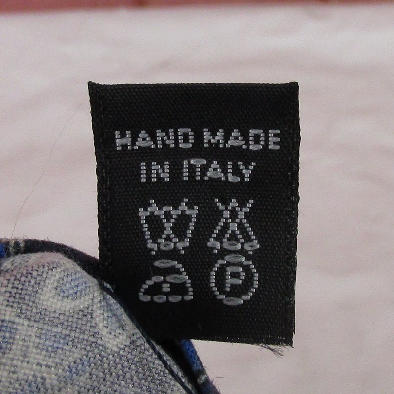 MYO16760 Francesco Marino フランチェスコ マリーノ ネクタイ イタリア製 ネイビー 未使用（クリックポスト可）の画像6