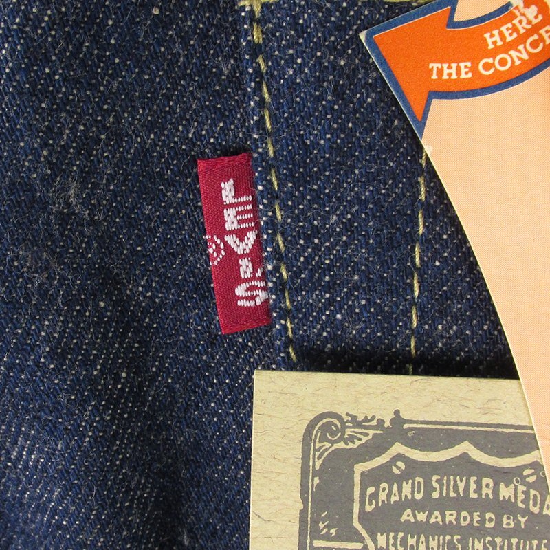 LYP18340 Levi's リーバイス 701SXX ジーンズ デニムパンツ 復刻 日本製 天然インディゴ JB025 08 91 デッドストック 91年製 W30 未使用_画像7