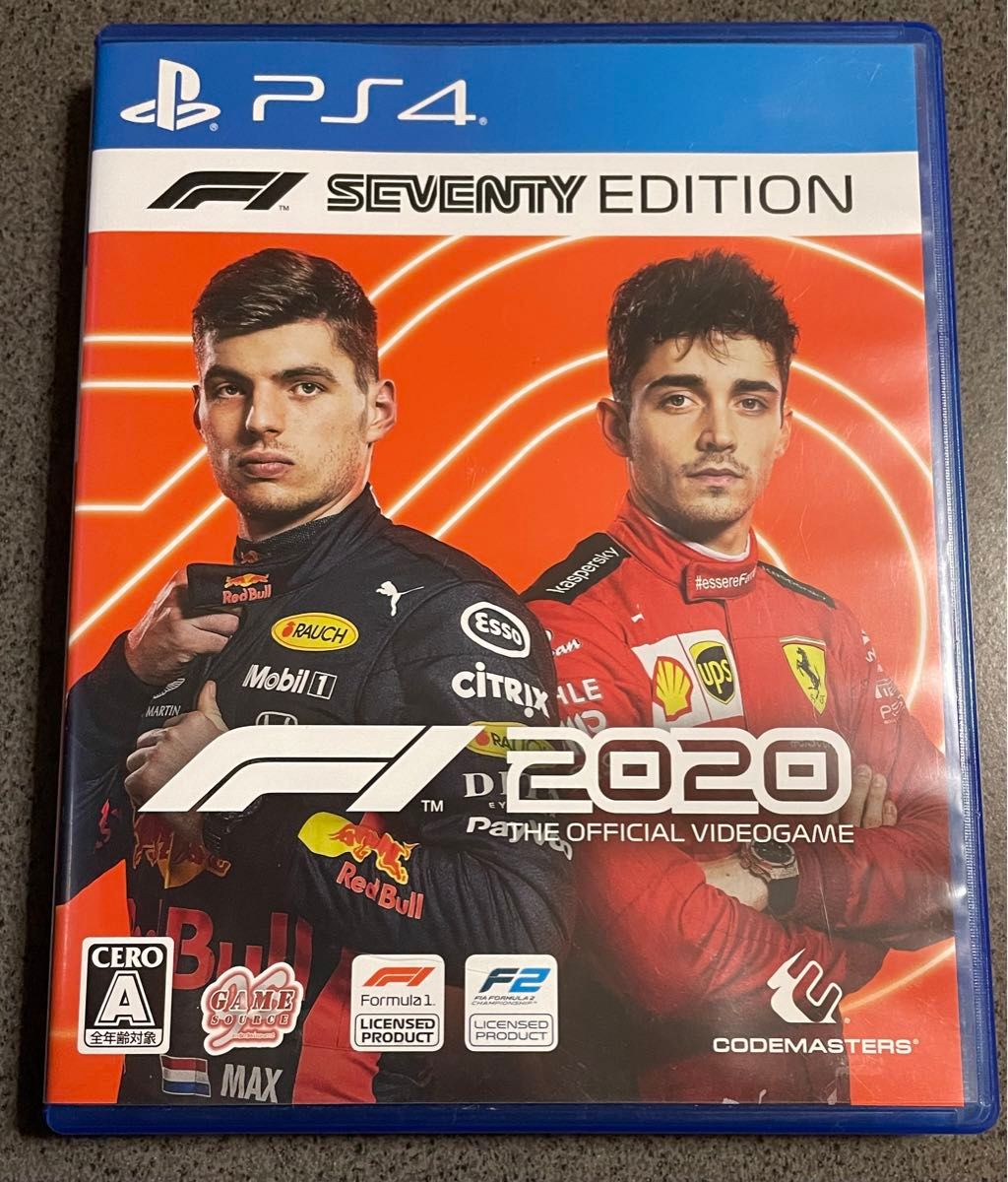PS4版 F1 2020 Seventy Edition【DLC付属/動作確認済/送料無料】Game Source Enter