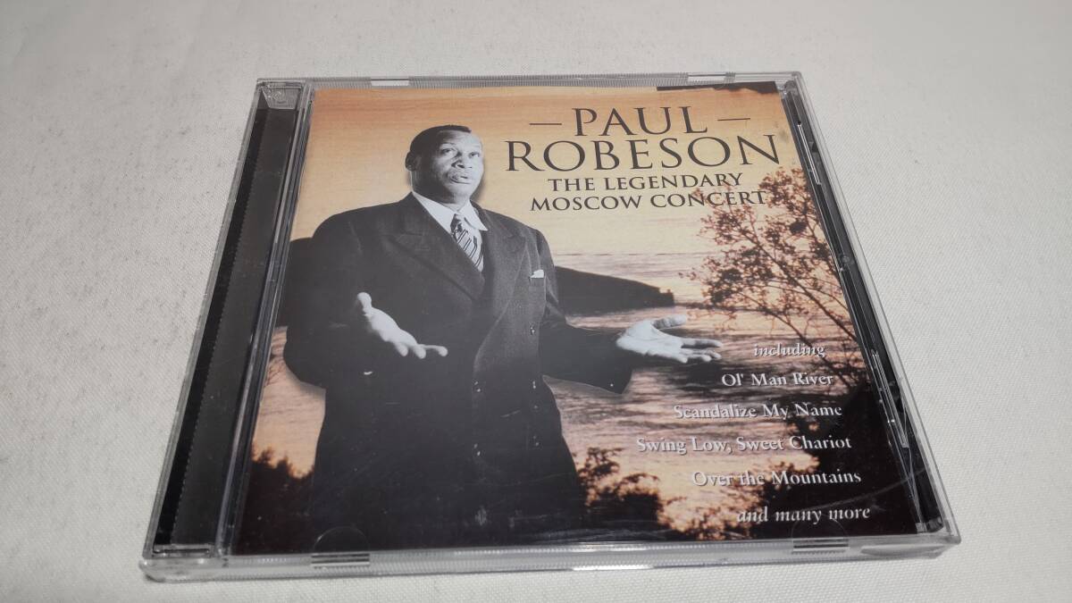 A3582　 『CD』　 Paul Robeson / The Legendary Moscow CONCERT　ポール・ロブスン　　輸入盤_画像1