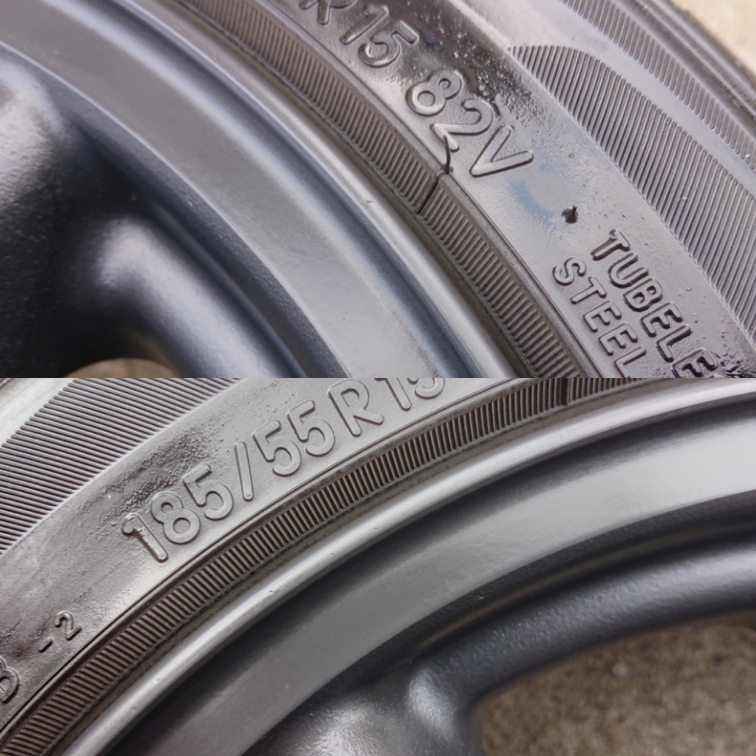 希少!RS watanabe ワタナベ エイトスポーク 15インチ 6.5J OFF+35/+30 4H PCD100 F8Fタイプ 185/55R15 4本 ロードスター フィット シビックの画像5