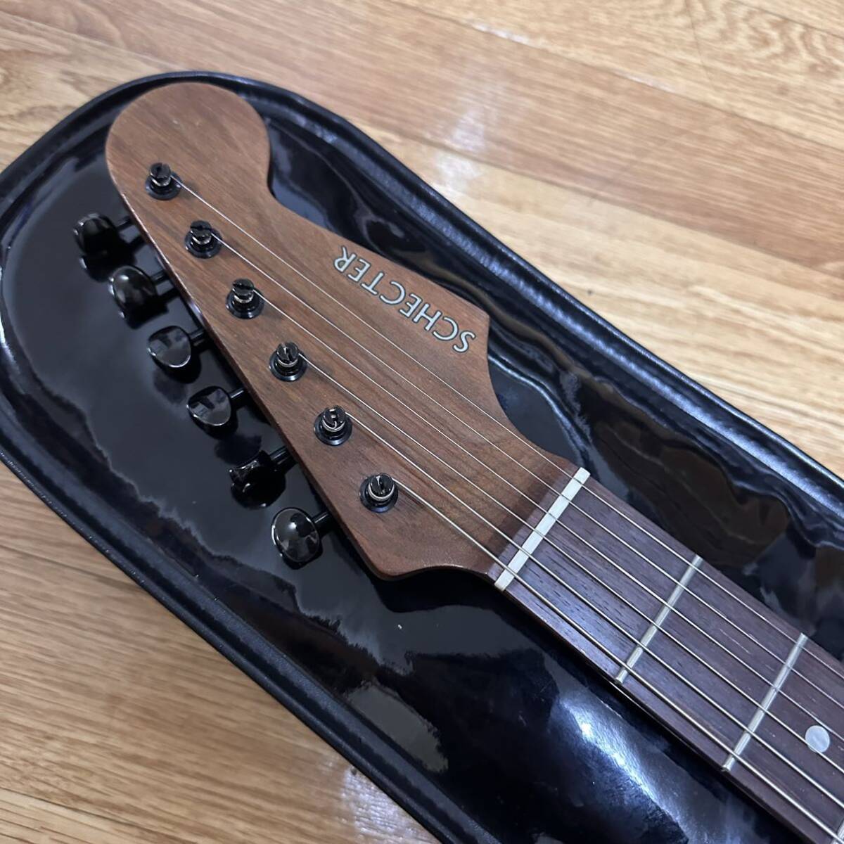 調整済 90年代 日本製schecter Japan ST Walnut ウォルナット 激レア_画像2