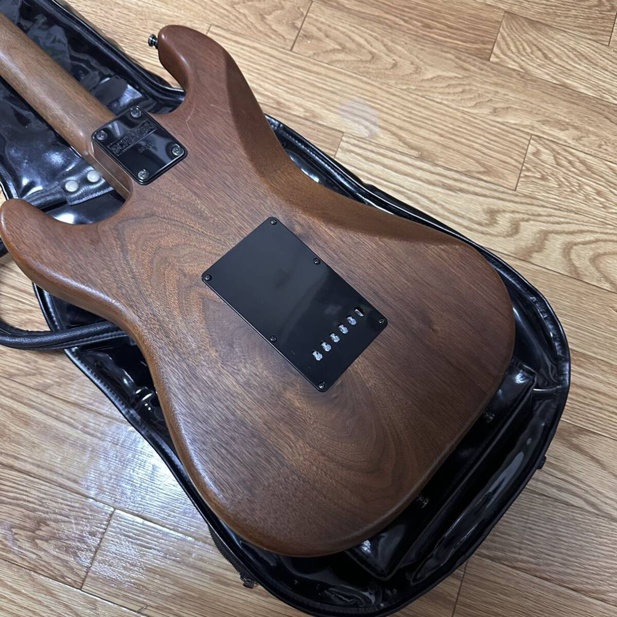 調整済 90年代 日本製schecter Japan ST Walnut ウォルナット 激レアの画像4