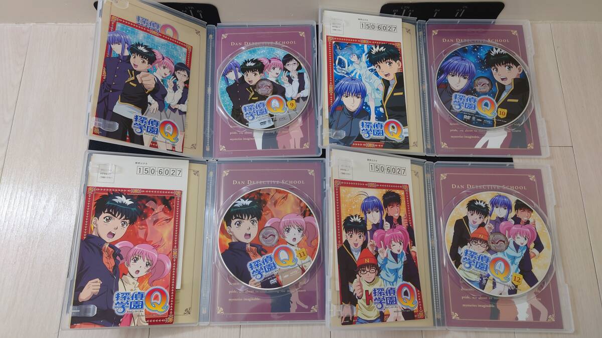 探偵学園Ｑ DVD 12巻セット 3収納BOX付 アニメの画像5