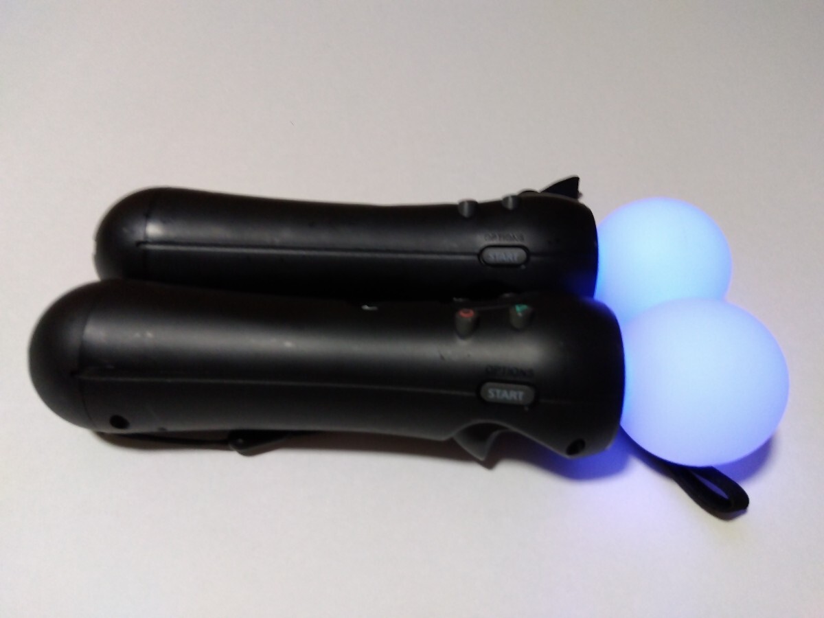 PS4 VR シューティングコントローラー CUHJ-15006 モーションコントローラー Move CECH-ZCM2J セットの画像7