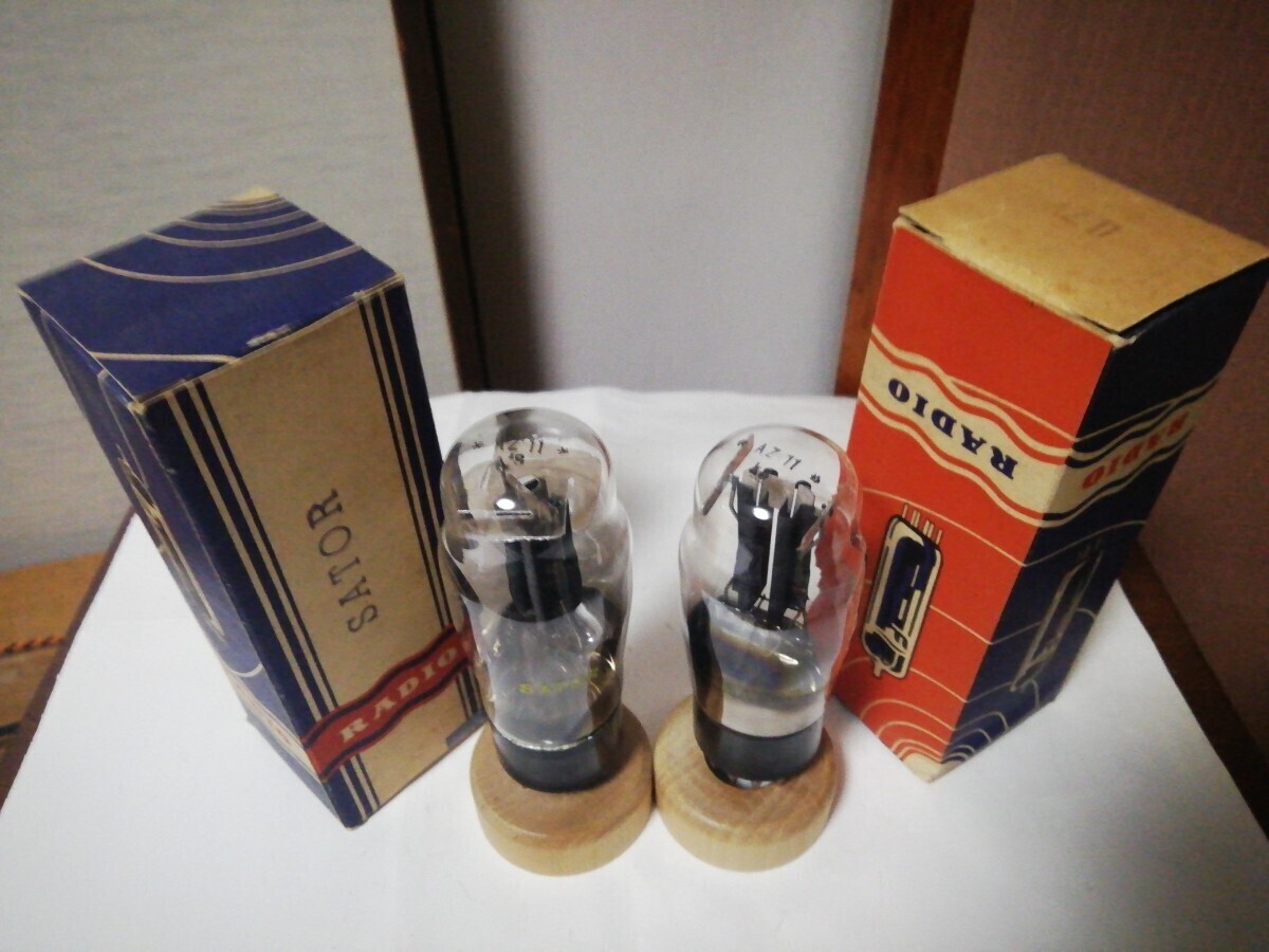 .SATOR AZ11 direct . type both wave integer diversion . two ultimate tube 2 pcs set used good goods original box attaching 