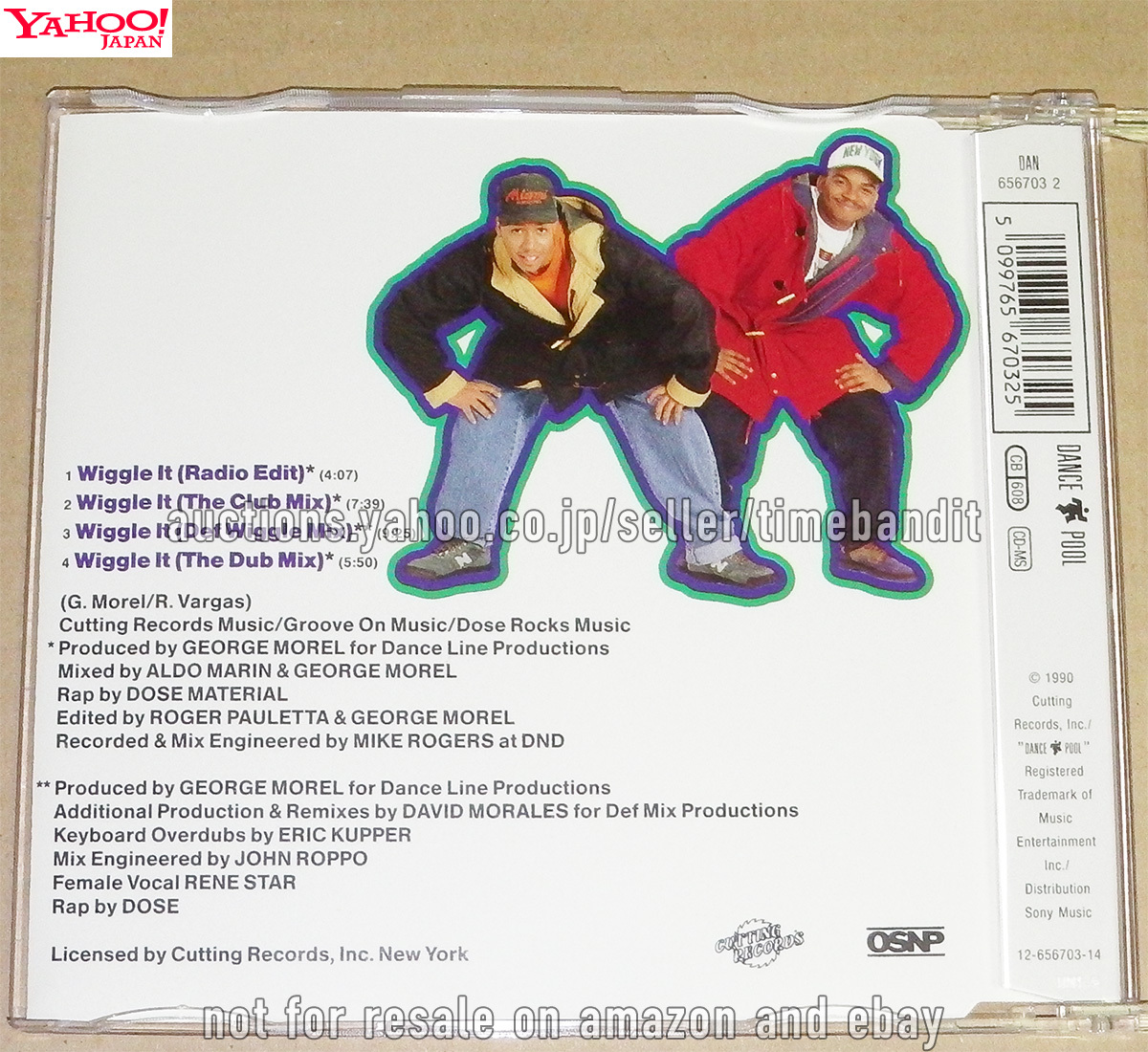 中古輸入CDS 2 In A Room Wiggle It [Single 1991][DAN 656703 2]