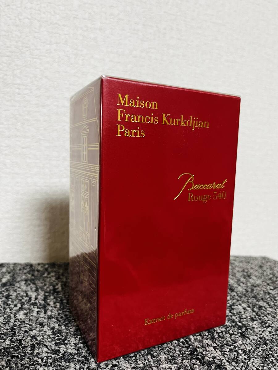 BACCARAT ROUGE 540 (バカラ ルージュ 540 エキストレ ドゥ パルファム) 新品未使用品 70ml_画像1