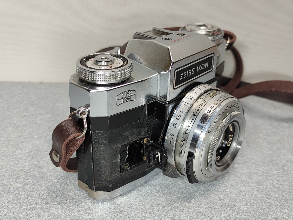  ZEISS IKON ツァイス・イコン Contaflex S matic Carl Zeiss Tessar 2.8/50 その他レンズ付き ジャンク扱い_画像4